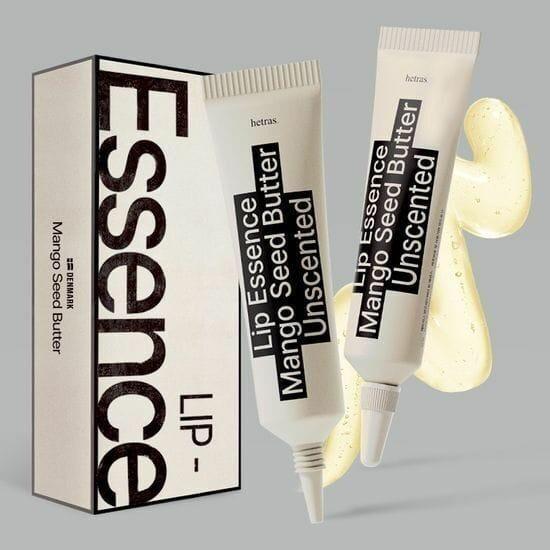 現貨🌸Olive Young熱賣-【1＋1優裝】Hetras Mango Seed Butter Lip Essence 1＋1 Set芒果籽油修護潤唇精華 2支裝 | 落單後約5-7個工作天寄出