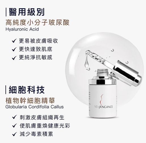 少量現貨[美容展多出貨 （售完即止 ）]🌸NewAngance玻尿酸精華 30ml | 落單後約3-5個工作天寄出