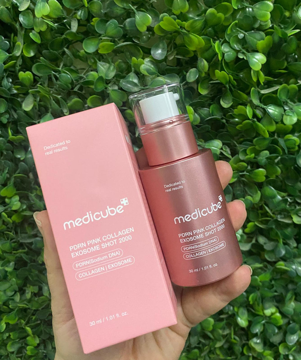 現貨🌸Medicube PDRN粉紅膠原外泌體微針安瓶 2000 30ml | 落單後約3-5個工作天寄出