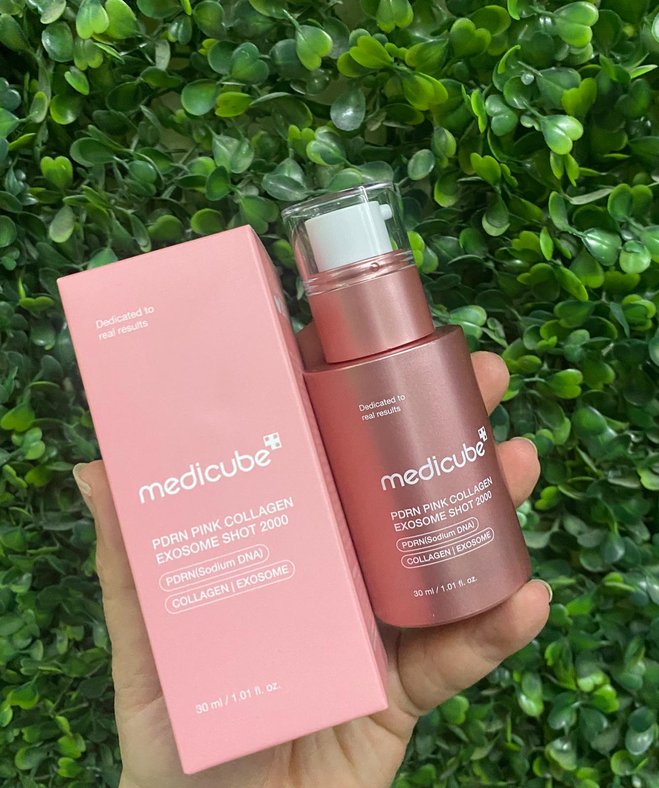 現貨🌸Medicube PDRN粉紅膠原外泌體微針安瓶 2000 30ml | 落單後約3-5個工作天寄出