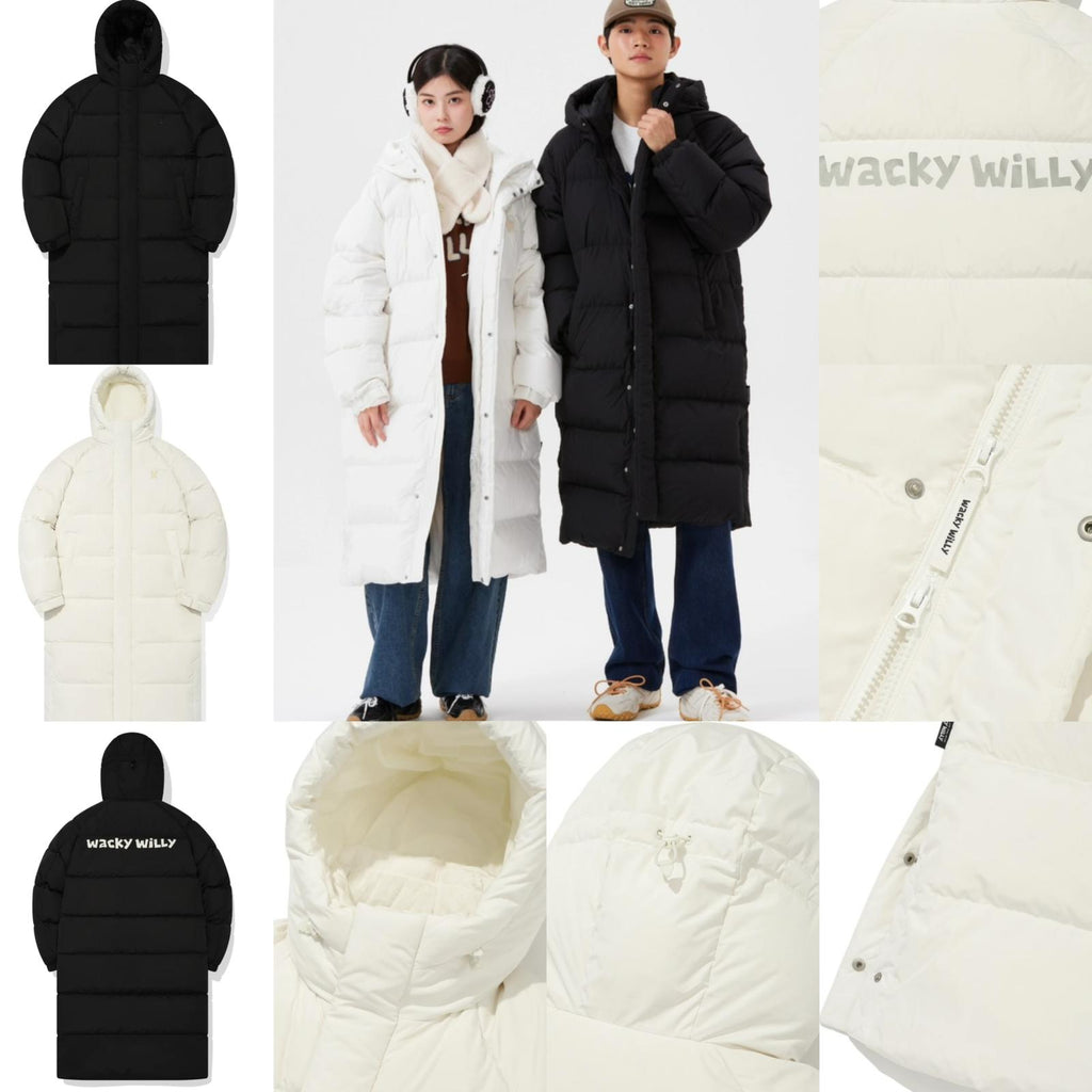 2025年12月30日截🌸韓國🇰🇷12月Big Sale🈹Wacky Willy 小火人 Long Down Jacket | 預訂約3-4星期