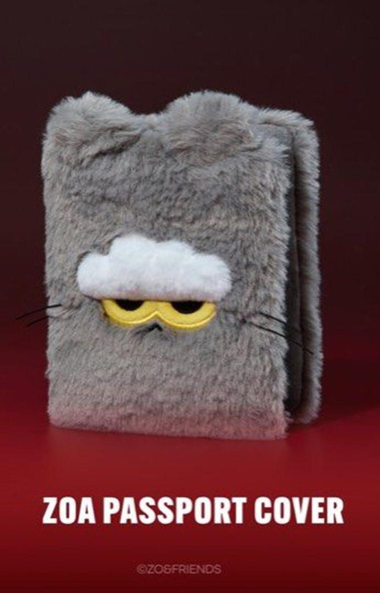 售完即止🌸🟡ZOA&Friends 第八激🔥🔥🔥🌸新品 權志龍GD 聯名ZOAFRIENDS ZOA周邊-Passport(護照套) | 預訂約1月中至尾