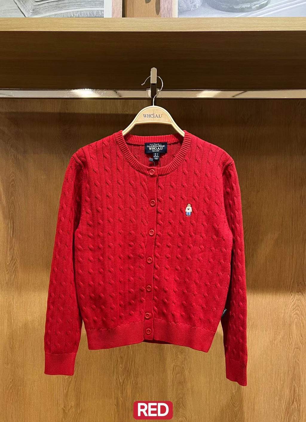 2026年1月15日截🌸Who.A.U 針織衫係性價比最高最平靚正😂 最新款折扣優惠 小熊🐻女款 針織外套 | 預訂約3-4星期