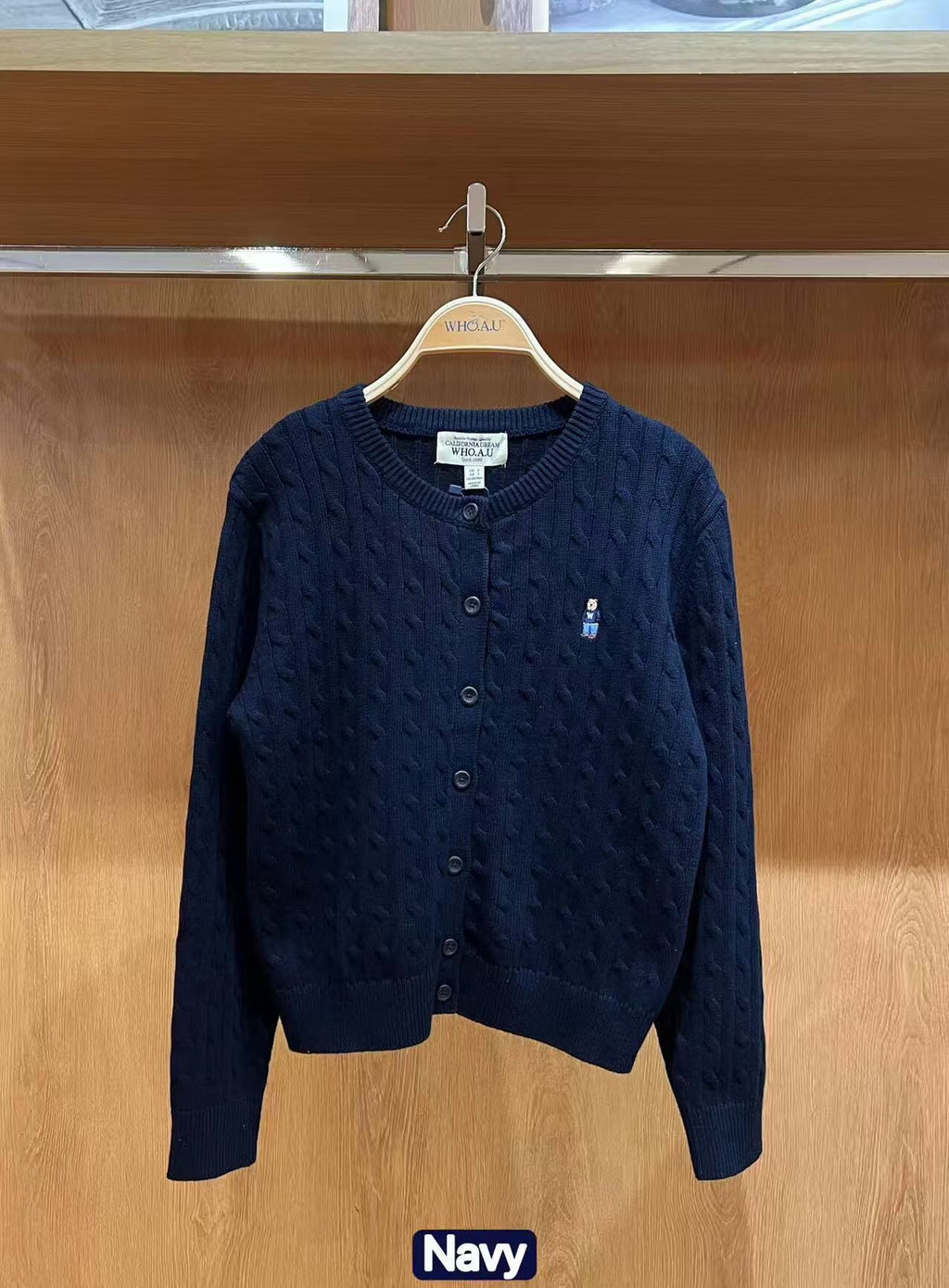 2026年1月15日截🌸Who.A.U 針織衫係性價比最高最平靚正😂 最新款折扣優惠 小熊🐻女款 針織外套 | 預訂約3-4星期