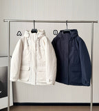 【24小時網站自助下單】🌸HAZZYS 可收腰連帽工裝羽絨服 | 預訂約4-6星期