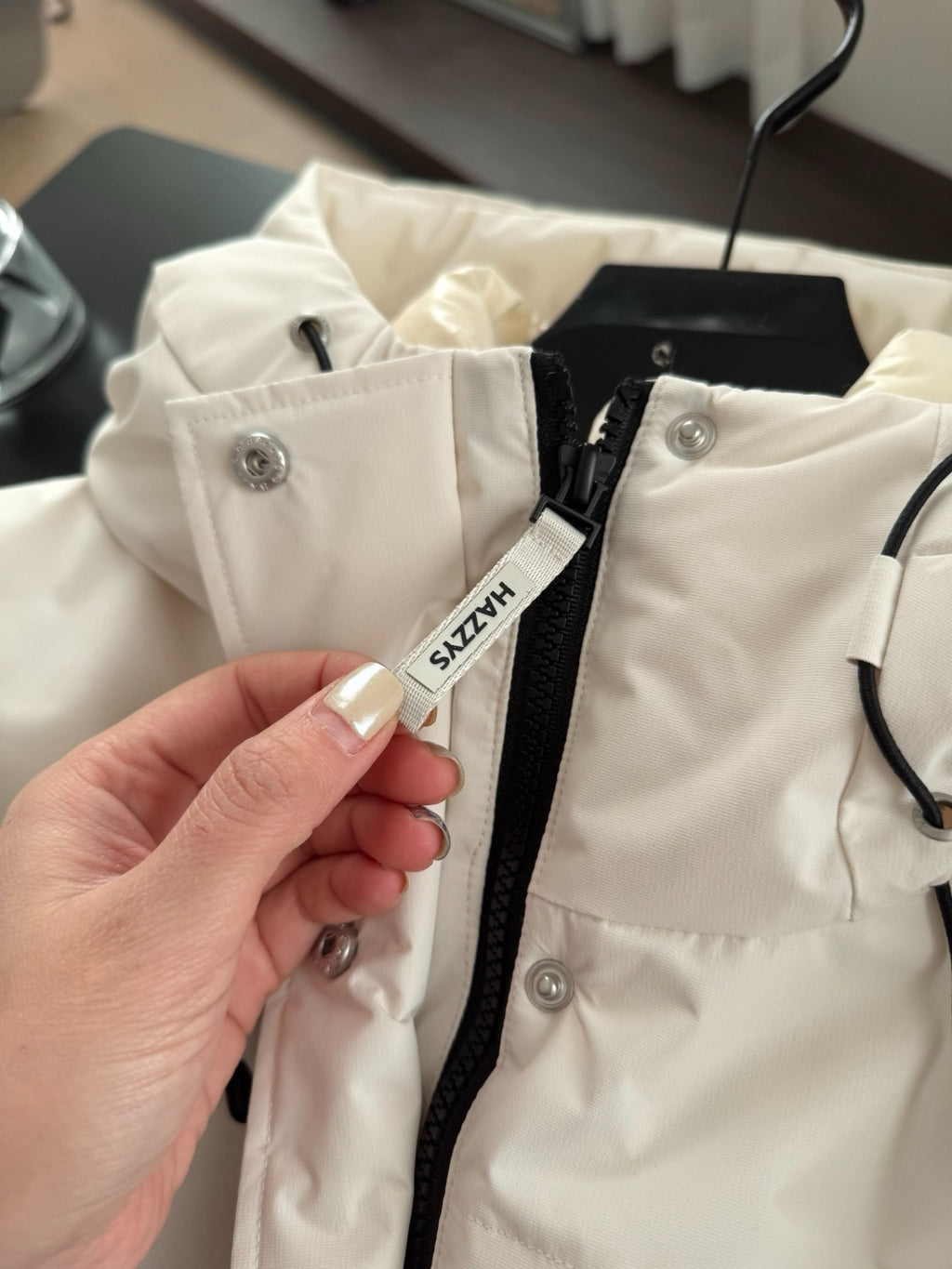 【24小時網站自助下單】🌸HAZZYS 可收腰連帽工裝羽絨服 | 預訂約4-6星期