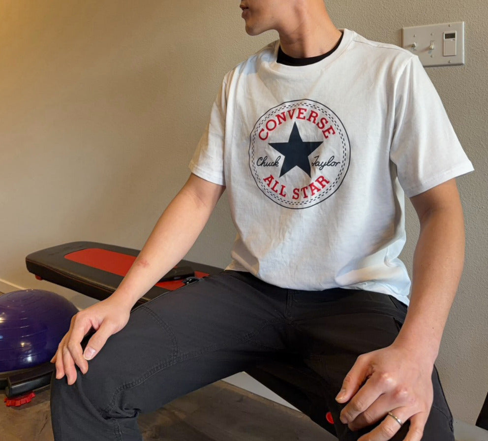 售完即止🌸🇺🇸 美國代購 🇺🇸 Converse 男款短袖tee 👍限時特價 | 預訂約2026年2月中至尾(自行備註顏色及尺寸)