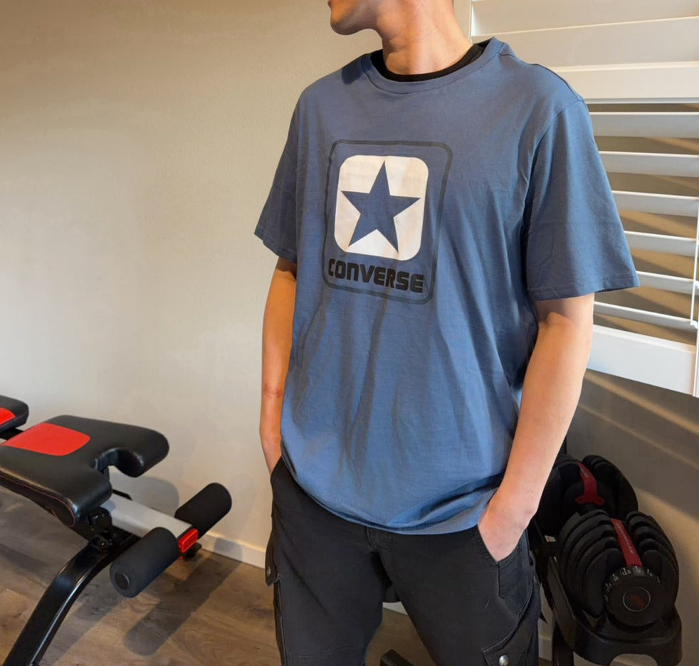 售完即止🌸🇺🇸 美國代購 🇺🇸 Converse 男款短袖tee 👍限時特價 | 預訂約2026年2月中至尾(自行備註顏色及尺寸)