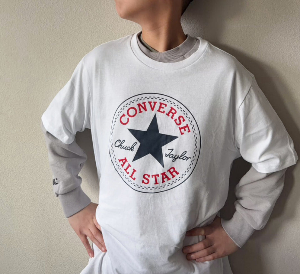 售完即止🌸🇺🇸 美國代購 🇺🇸 Converse 男款短袖tee 👍限時特價 | 預訂約2026年2月中至尾(自行備註顏色及尺寸)