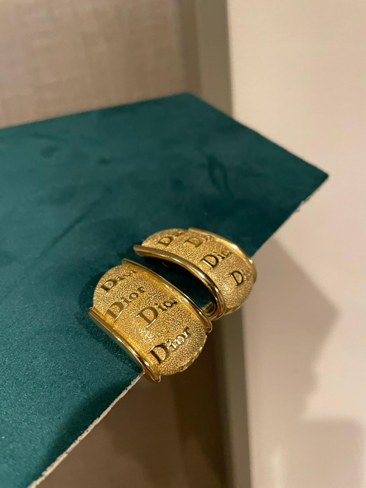 🌸日本中古品代購 Dior vintage CD耳夾 | 預訂約2-3星期