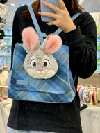 【24小時網站自助下單】售完即止🌸💯正版授權 POTDEMIEL DISNEY 瘋狂動物城復古格仔背包🎒 連防偽標 | 預訂約4-6星期