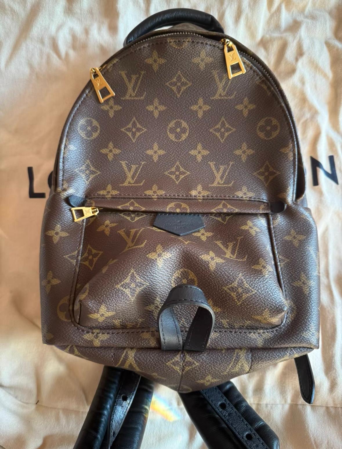 🌸日本中古品代購 LV老花 palm雙肩包 17年款 閑置品未使用品 | 預訂約2-3星期