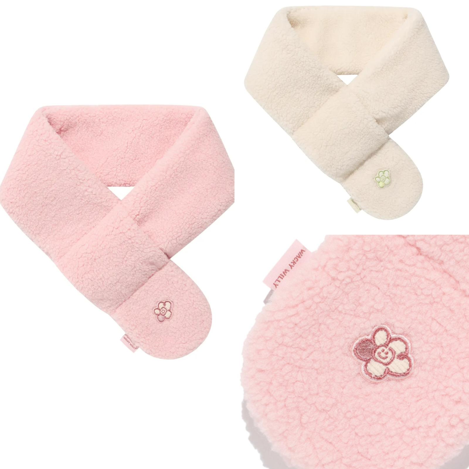 2026年1月15日截🌸‼️1月Big Sale特價款‼️小火人Wacky Willy🔥絨面圍巾 | 預訂約3-4星期