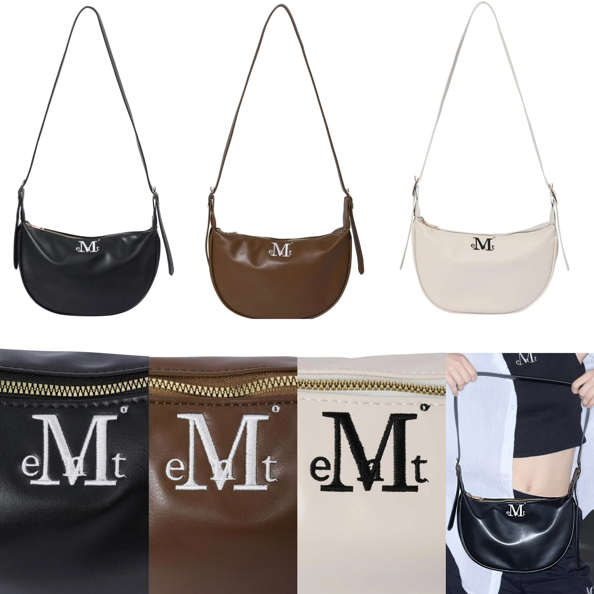 2026年1月20日截🌸新年買新包系列😂🇰🇷爆單品牌MUCENT Big Sale🈹🈹🈹🈹🈹銷售榜熱賣貨品👍🏻男女通用迷你真皮單肩包 最多人鍾意嘅小包size MERLIN COMPACT LEATHER SHOULDER BAG | 預訂約3-4星期