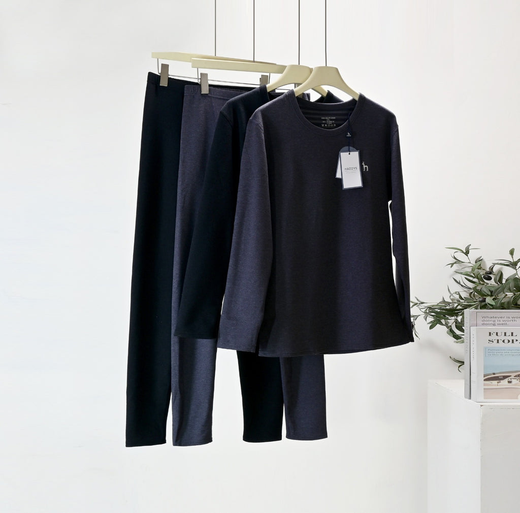 【24小時網站自助下單】2026-01-14截🌸Hazzys 男士德絨保暖內衣內褲套裝 | 預訂約2月尾至3月初