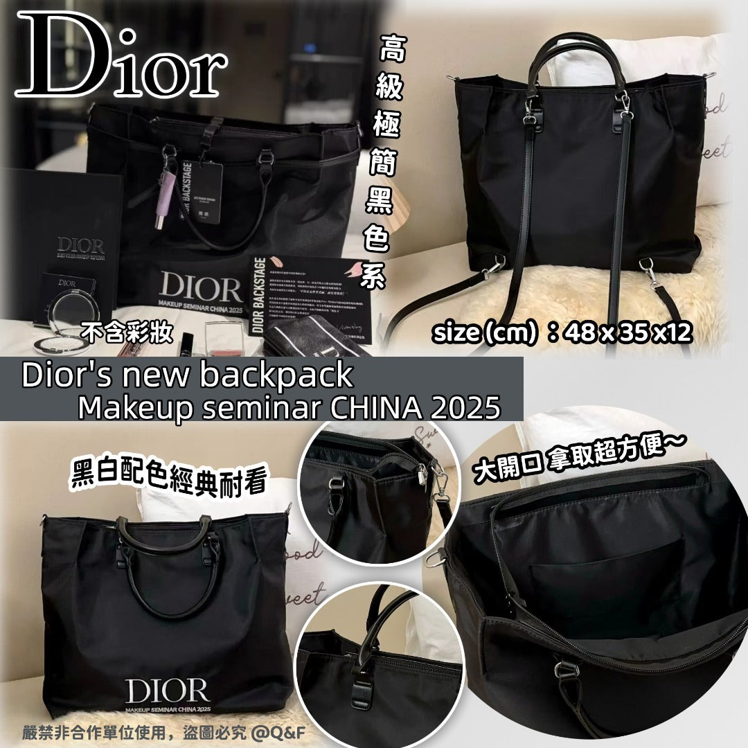 【24小時網站自助下單】2026-01-14截🌸Dior's new backpack Makeup seminar CHINA 2025 | 預訂約2月中至尾