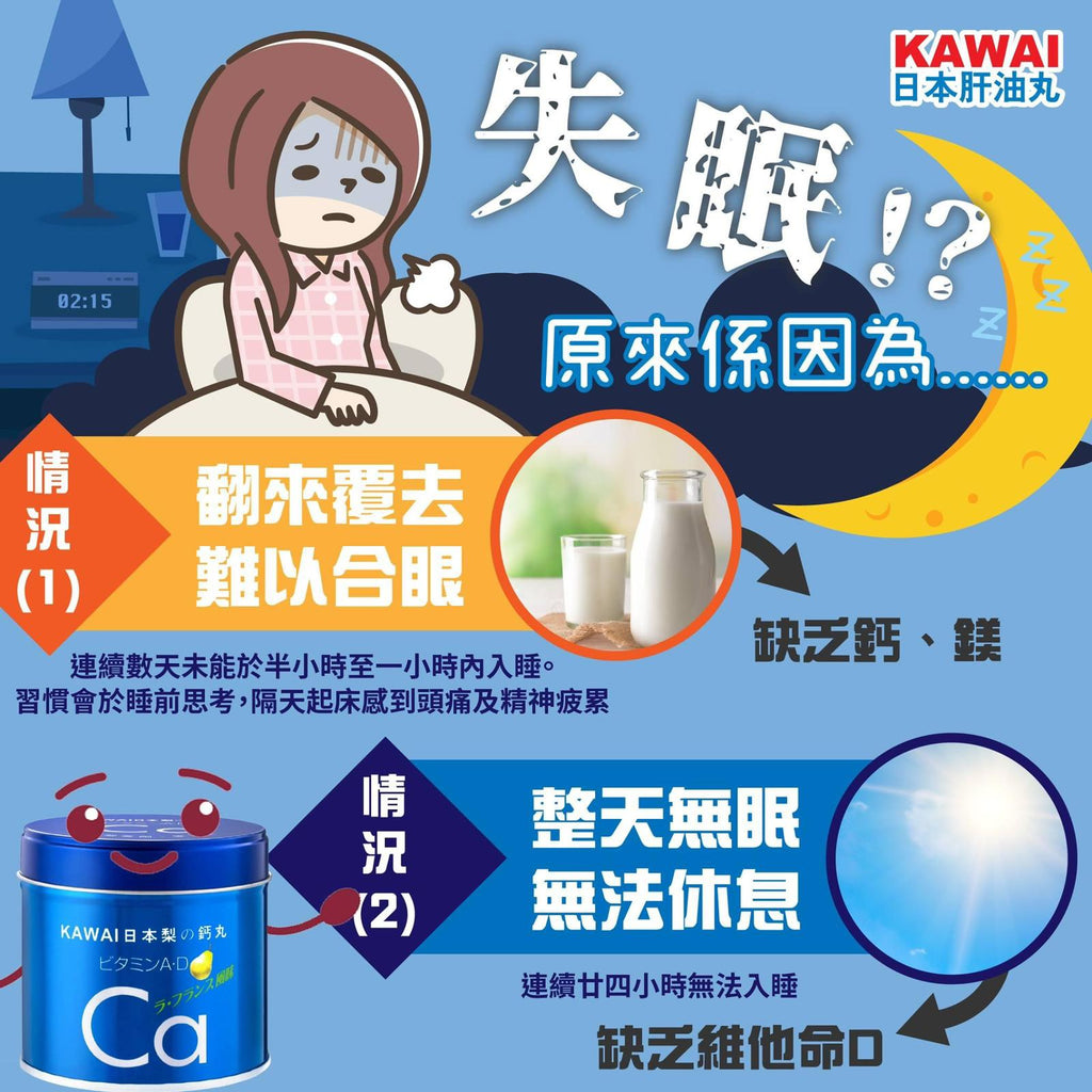 【24小時網站自助下單】供應商現貨🌸🇯🇵日本 ~ KAWAI 梨の鈣 魚肝油丸 180粒 | 預訂 逢星期一，三返倉執貨 其後約3-5個工作天寄出 娉婷貿易公司 Exquisite Beauty Trading Company
