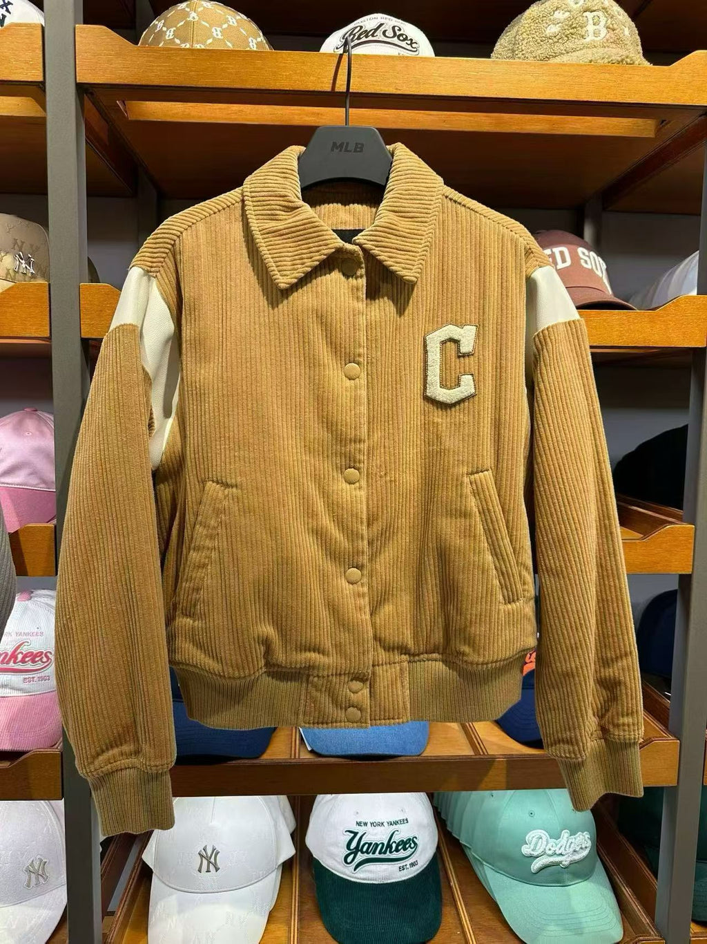 【24小時網站自助下單】🌸🇰🇷Outlet MLB特價夾棉外套 | 預訂約3-4星期