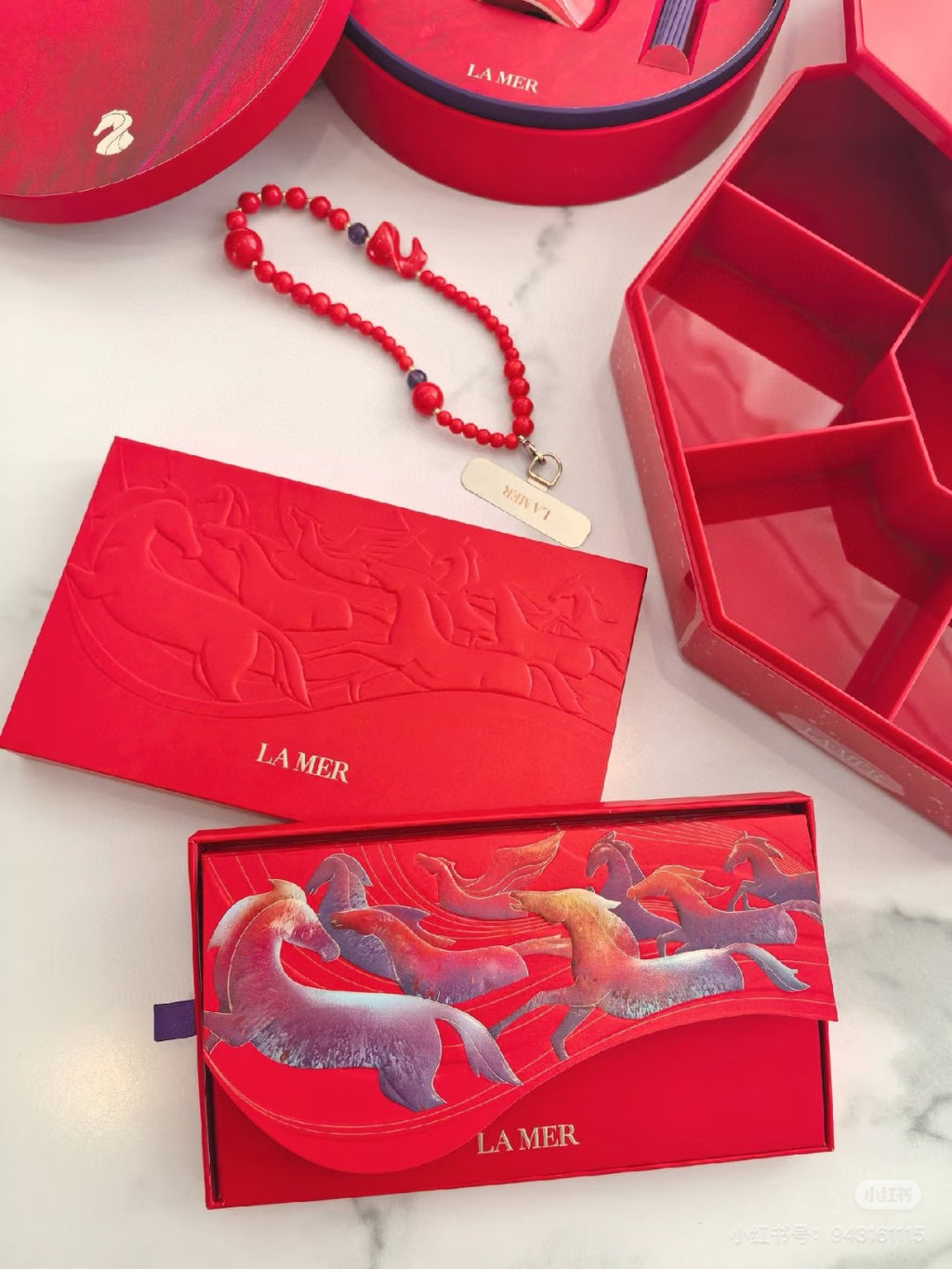 【24小時網站自助下單】供應商現貨❣️只有30-40套❣️🌸❤️🔥快閃❤️🔥香港專櫃 Lamer海藍之謎馬年利是封（一組6個）| 預訂 逢星期一，三返倉執貨 其後約3-5個工作天寄出