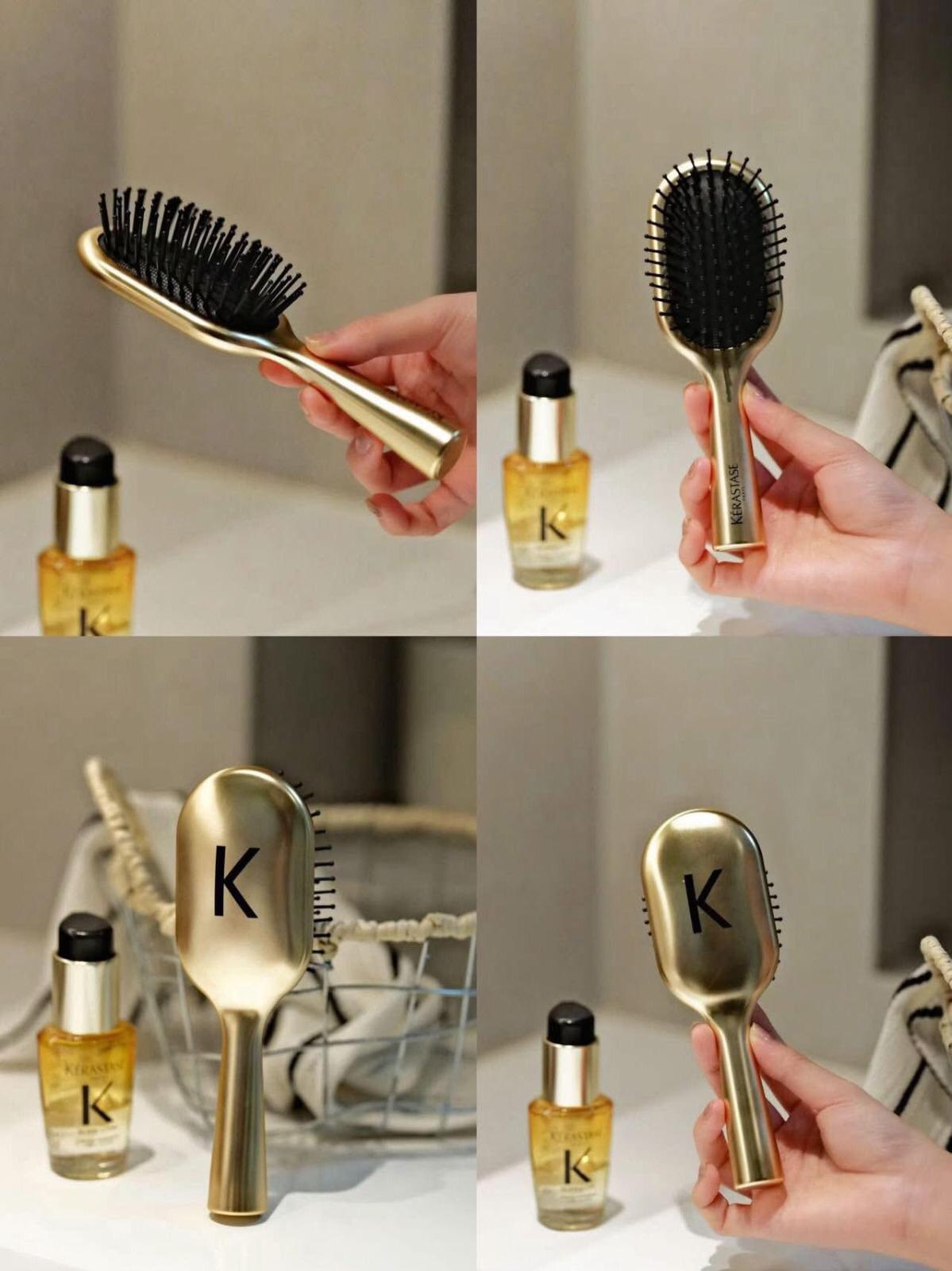 🟡已留150件🌸KÉRASTASE 卡詩奢華金色隨身美髮梳（限量版） | 預訂約2月初至中