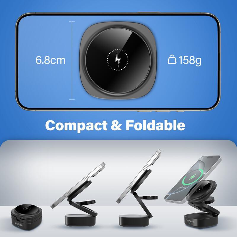 2026年1月19日截🌸SuperV 3in1可摺疊無線充電座 | 預訂約3月初至中