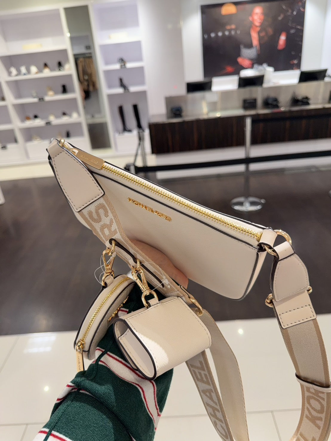 🌸🇺🇸 美國直送 Michael Kors 斜挎三合一 | 預訂 落單後約3月中至尾(受過年假期影響,貨期稍微延長)