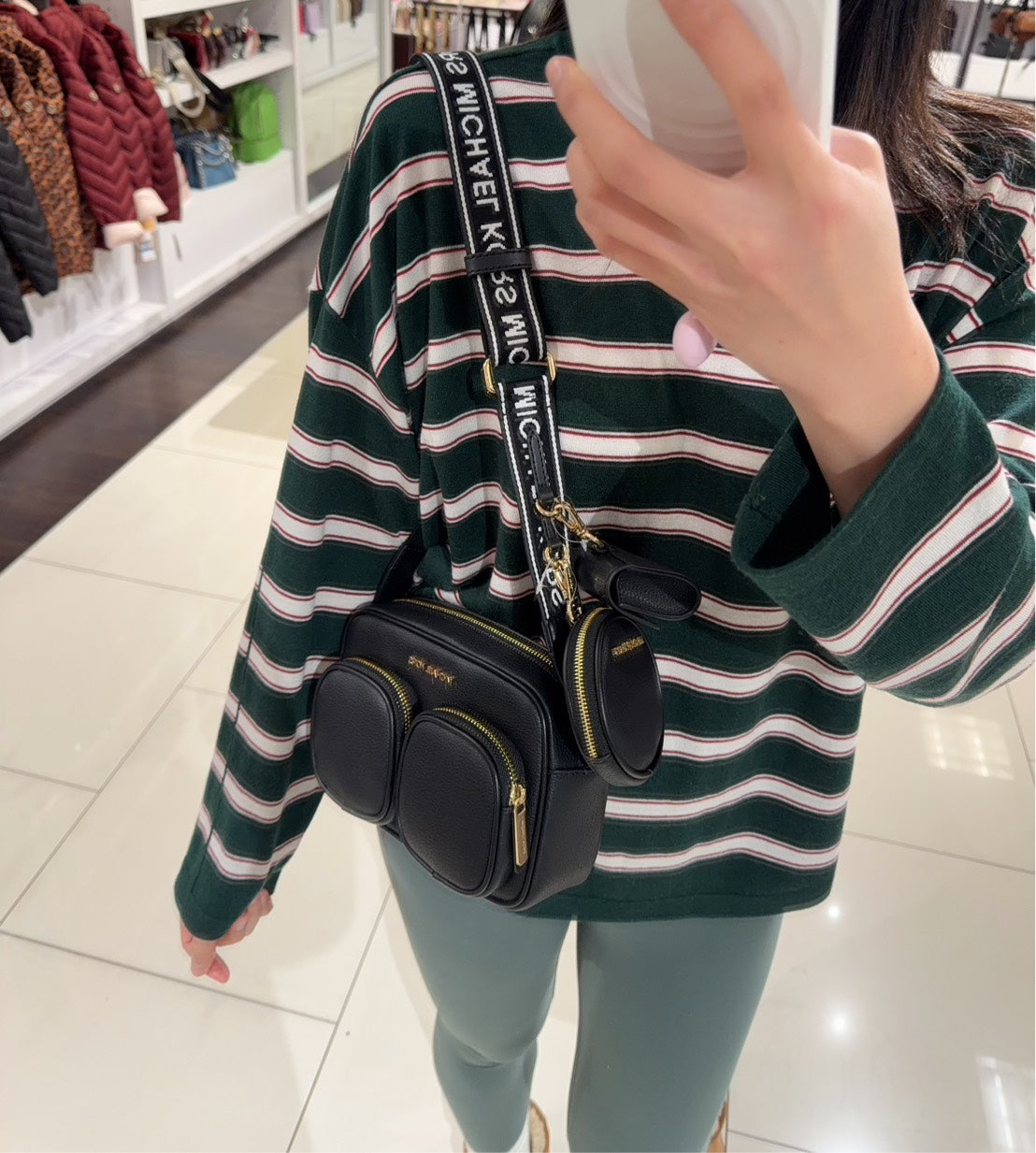 🌸🇺🇸 美國直送 Michael Kors 斜挎三合一 | 預訂 落單後約3月中至尾(受過年假期影響,貨期稍微延長)