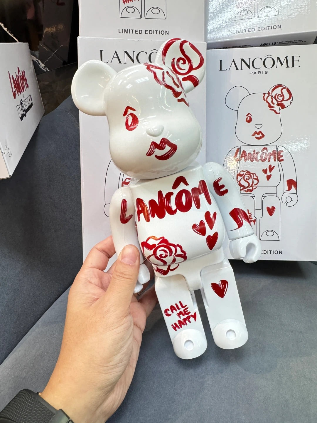 【24小時網站自助下單】🌸LANCÔME × BE@RBRICK 限量聯名熊熊公仔(專櫃限量版) | 預訂約4-6星期