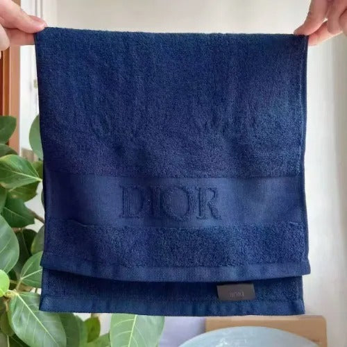 【24小時網站自助下單】🌸Dior Sauvage 曠野系列深藍浴巾毛巾 | 預訂約4-6星期