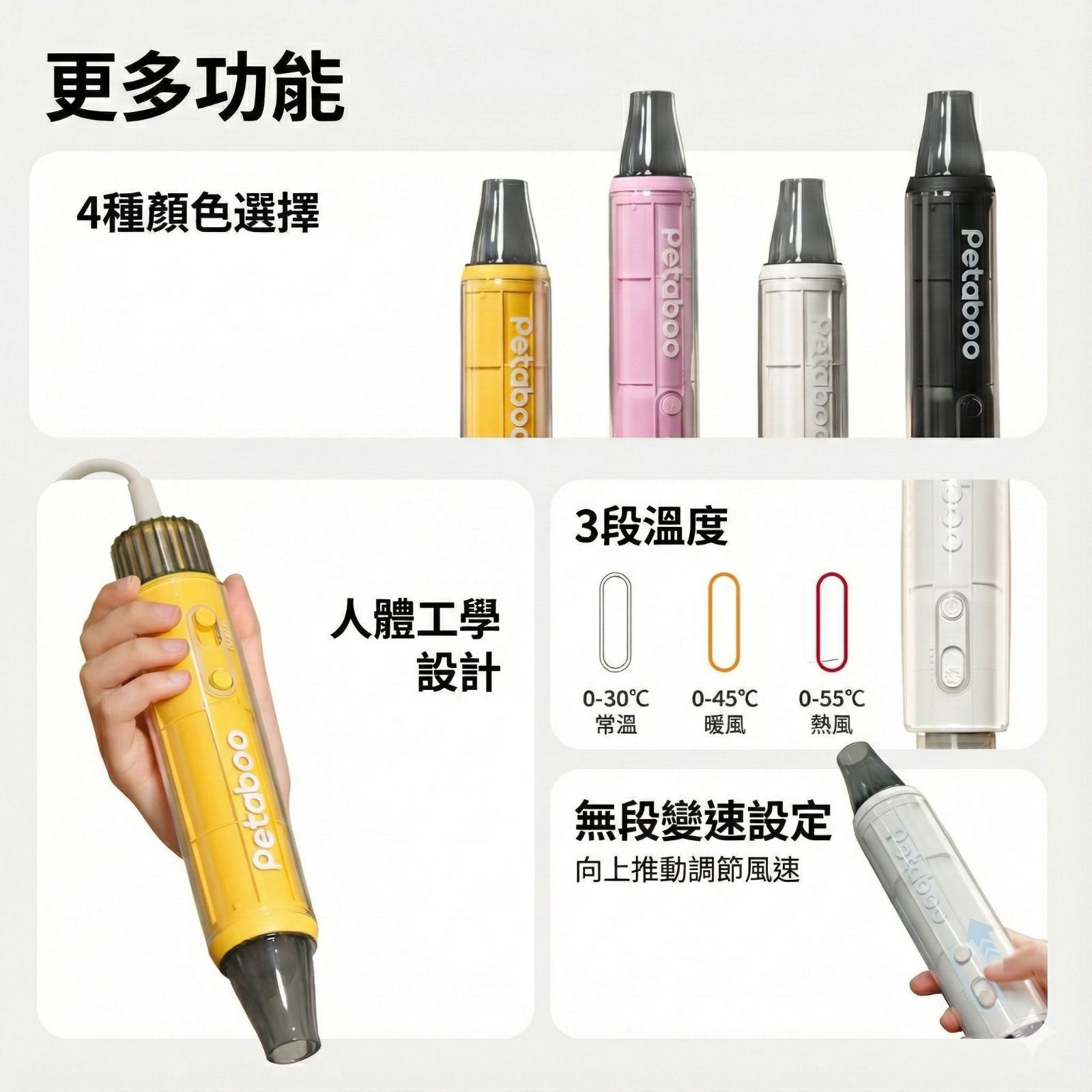 【24小時網站自助下單】🌸日本品牌Petaboo - 手持美容吹毛機 L200 日本品牌🇯🇵 | 香港行貨🇭🇰 | 預訂約1-2星期 娉婷貿易公司 Exquisite Beauty Trading Company