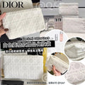 🌸Dior 白色菱格紋贈品化妝袋【貨品為正品正貨】 | 預訂約5-7星期 娉婷貿易公司 Exquisite Beauty Trading Company