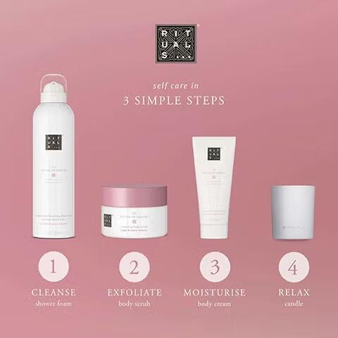🟡現貨40套, 罕有套裝🌸Rituals The Ritual of Sakura Floral Cherry Blossom &amp; Rice Milk Bath and Body Small Gift Set | 落單後約5-7個工作天寄出
