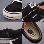 🌸Vans Off The Wall 字母開口笑 美式復古帆布鞋#黑 | 預訂約3-4星期(自行備註尺寸) 娉婷貿易公司 Exquisite Beauty Trading Company