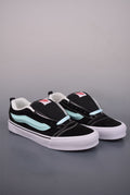 🌸Vans Knu Skool 2026新款 復古休閒胖胖麵包鞋#黑色粉藍標 | 預訂約3-4星期(自行備註尺寸) 娉婷貿易公司 Exquisite Beauty Trading Company