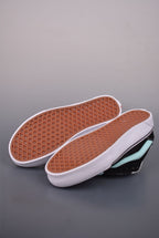 🌸Vans Knu Skool 2026新款 復古休閒胖胖麵包鞋#黑色粉藍標 | 預訂約3-4星期(自行備註尺寸) 娉婷貿易公司 Exquisite Beauty Trading Company