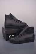 🌸Converse Chuck All Star Lift 厚底防水皮面黑武士板鞋 | 預訂約3-4星期(自行備註尺寸) 娉婷貿易公司 Exquisite Beauty Trading Company
