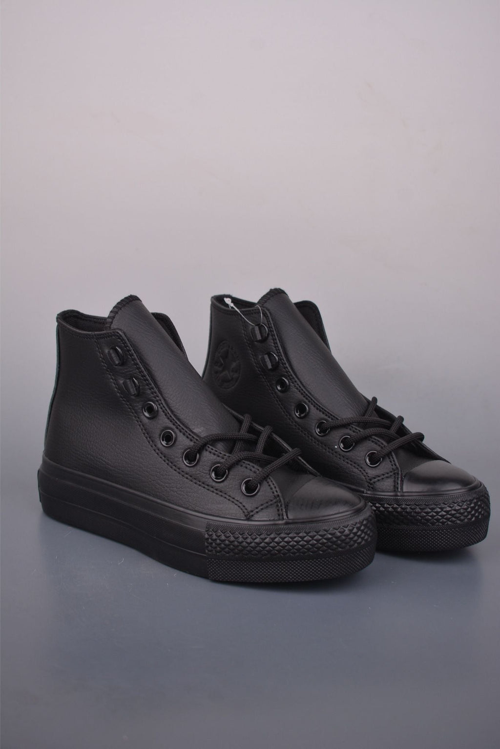 🌸Converse Chuck All Star Lift 厚底防水皮面黑武士板鞋 | 預訂約3-4星期(自行備註尺寸) 娉婷貿易公司 Exquisite Beauty Trading Company
