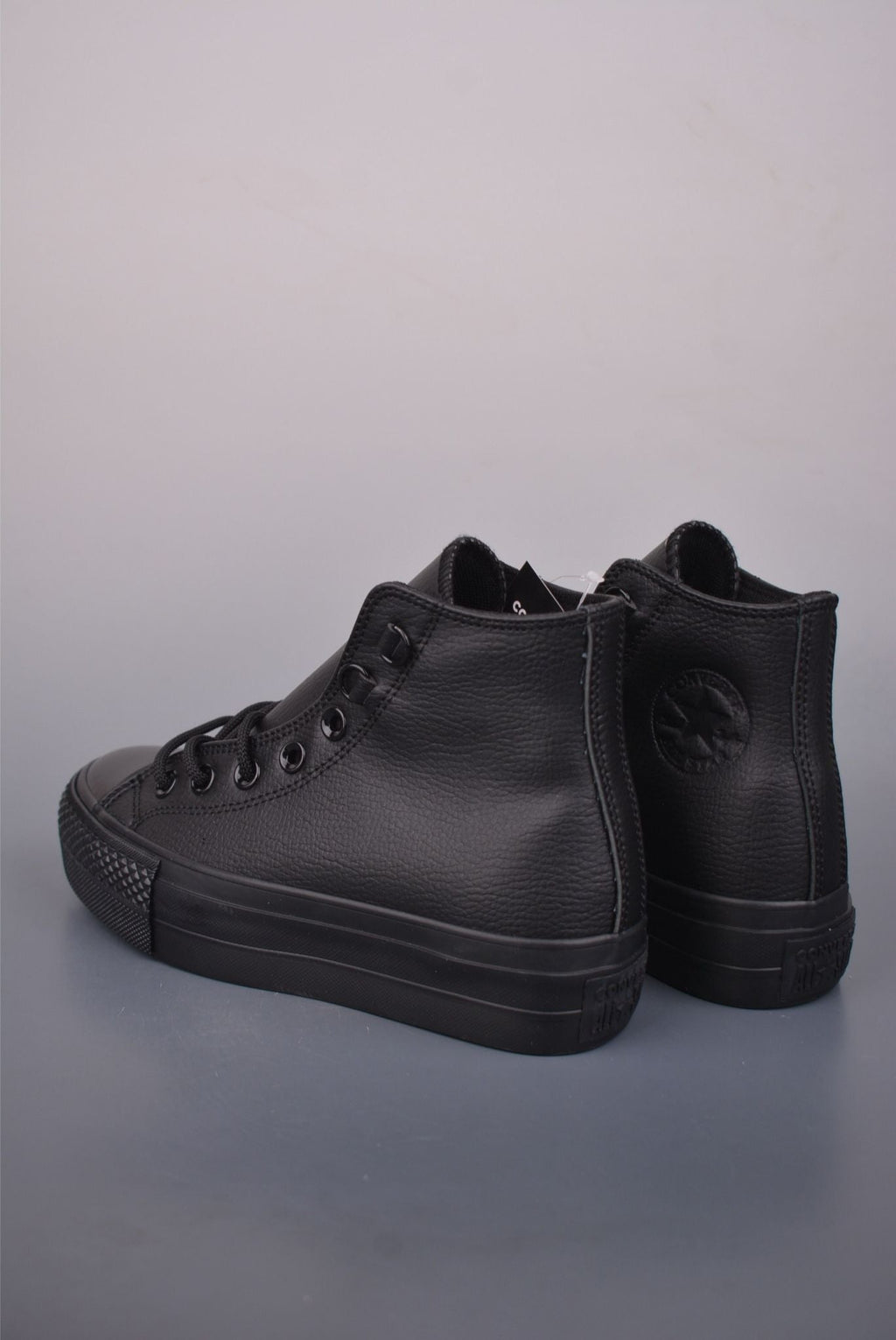 🌸Converse Chuck All Star Lift 厚底防水皮面黑武士板鞋 | 預訂約3-4星期(自行備註尺寸) 娉婷貿易公司 Exquisite Beauty Trading Company