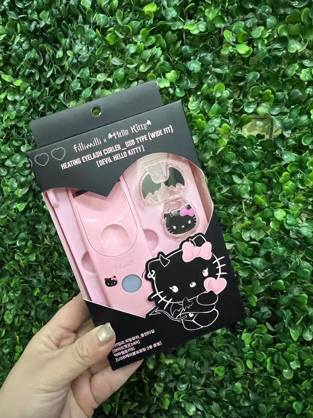 【網站24小時自助落單】現貨🌸Fillimilli | Hello Kitty E 名燙睫毛器睫毛夾 USB升級版 | 落單後約3-5個工作天寄出