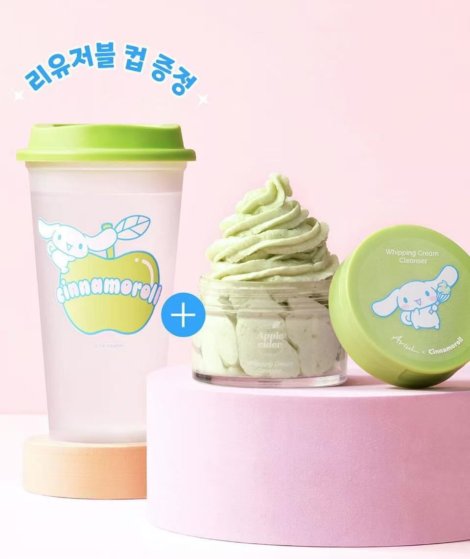 【網站24小時自助落單】現貨🌸韓國🇰🇷Ariul X Cinnamoroll蘋果卸妝潔面膏限定版套裝(100ml) | 落單後約3-5個工作天寄出 娉婷貿易公司 Exquisite Beauty Trading Company