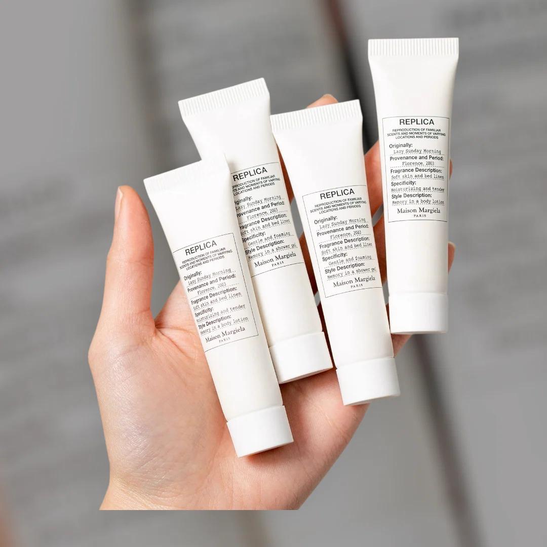 【24小時網站自助下單】現貨各50支🌸Maison Margiela慵懶周末身體乳/沐浴露 15ml (免稅貨) Replica Lazy Sunday Morning | 落單後約5-7個工作天寄出