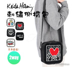 【網站24小時自助落單】2026年2月4日截🌸🇯🇵日本直送✈️🟡日本 Keith Haring刺繡側揹包🟡 | 預訂約2月尾至3月初