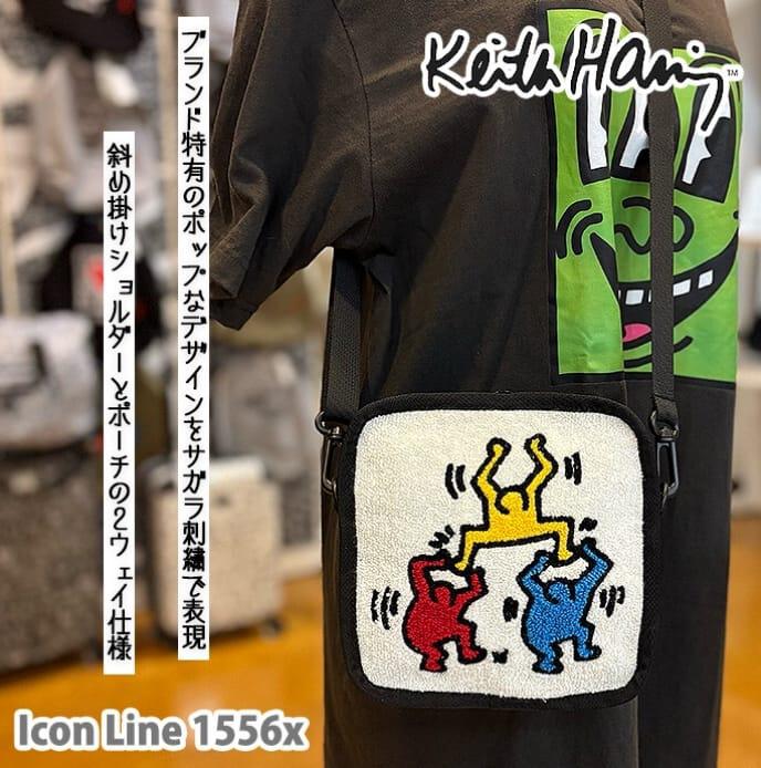 【網站24小時自助落單】2026年2月4日截🌸🇯🇵日本直送✈️🟡日本 Keith Haring刺繡側揹包🟡 | 預訂約2月尾至3月初