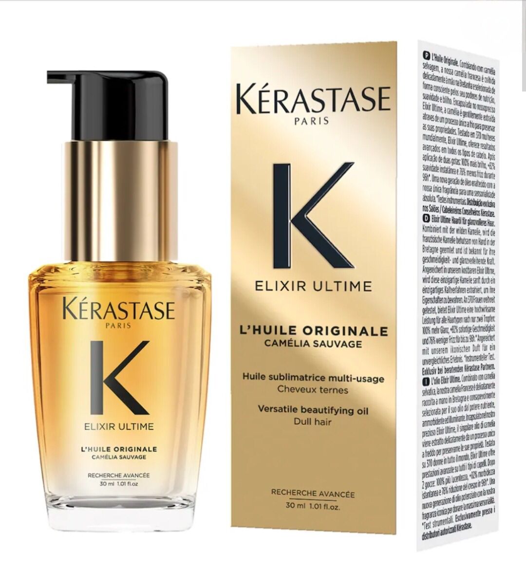 【24小時網站自助下單】2026年2月8日截🌸🌸Kerastase 極緻全效修護精華油 50ml (金) | 預訂約3月初至中