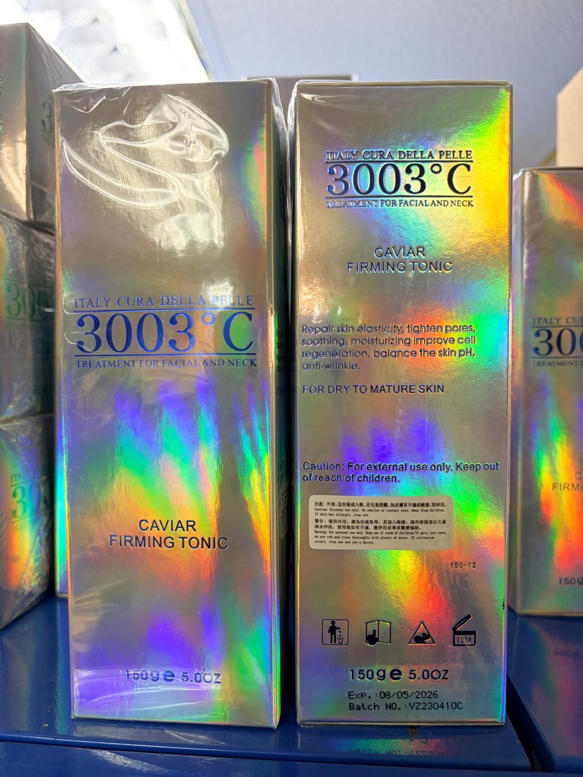 【24小時網站自助下單】供應商近期清貨，售完即止，缺貨會退款 🌸3003°C水晶魚子彈力緊膚水&nbsp;150ml | 預訂約2月尾至3月初