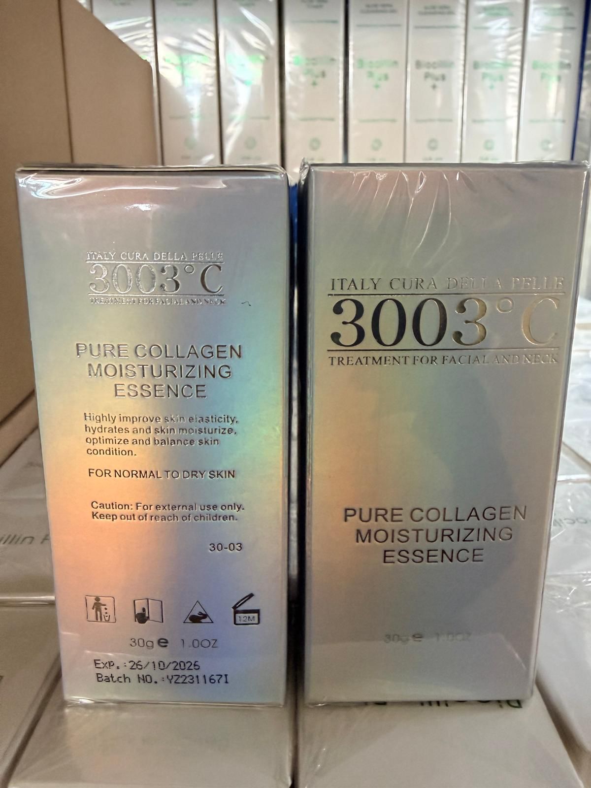 【24小時網站自助下單】供應商近期清貨，售完即止，缺貨會退款 🌸3003°C水晶純膠原蛋白柔嫩精華原液30ml | 預訂約2月尾至3月初