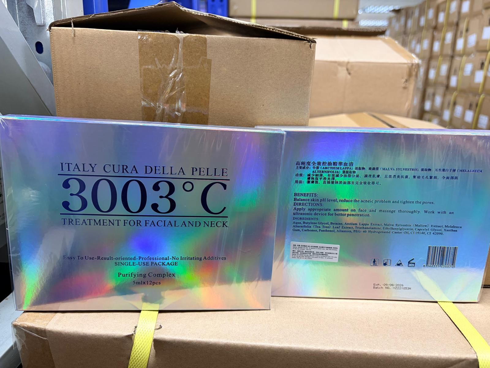 【24小時網站自助下單】供應商近期清，售完即止，缺貨會退款 🌸3003 °C高純度全效控油精華12 x 5 ml&nbsp; | 預訂約2月尾至3月初