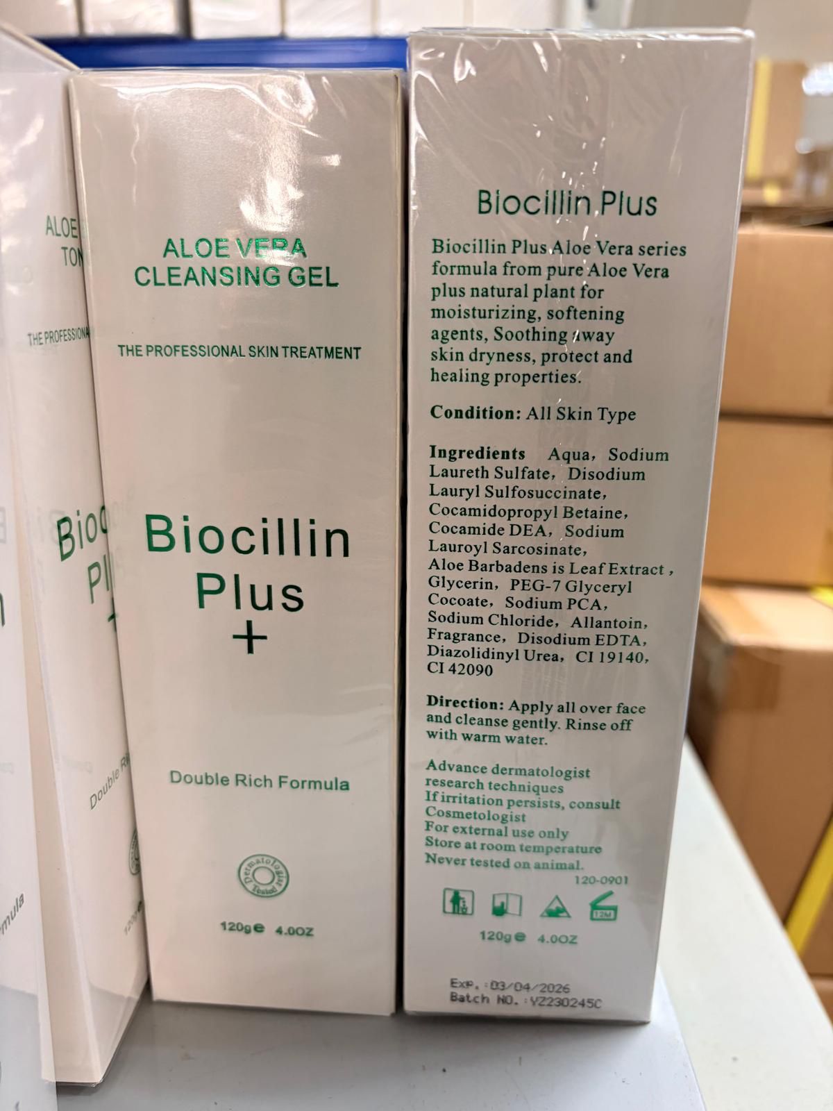 【24小時網站自助下單】供應商近期清，售完即止，缺貨會退款 🌸Biocillin Plus＋純天然蘆薈洗面系列 | 預訂約2月尾至3月初