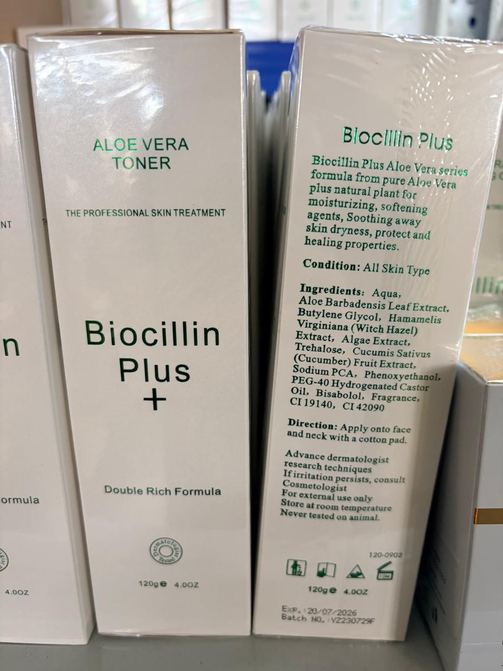 【24小時網站自助下單】供應商近期清，售完即止，缺貨會退款 🌸Biocillin Plus＋純天然蘆薈洗面系列 | 預訂約2月尾至3月初