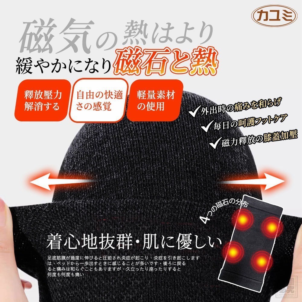 2026年2月11日截🌸日本🇯🇵カユミ佳由美加厚款磁石循環發熱護膝 | 預訂約4月中至尾